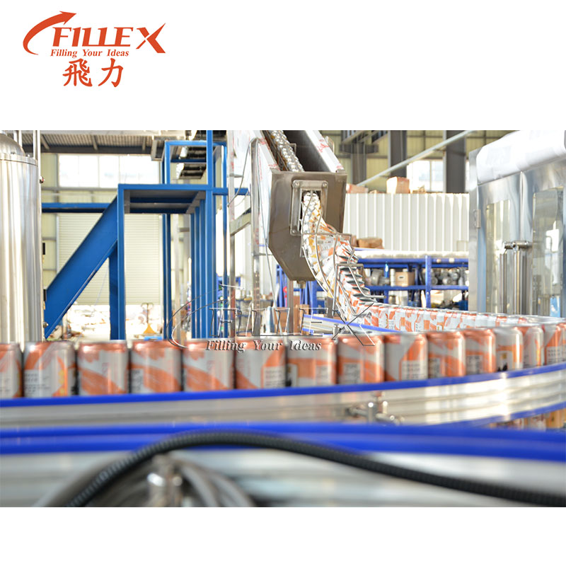 5000bp aluminium kaleng minuman ringan mengisi lini produksi