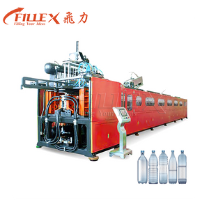 Listrik Penuh 12 Rongga 24000bph Rotary Heating PET Botol Blow Molding Machine